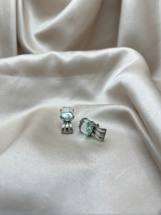 Aquamarine Stud