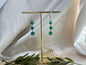 Green Onex Earring