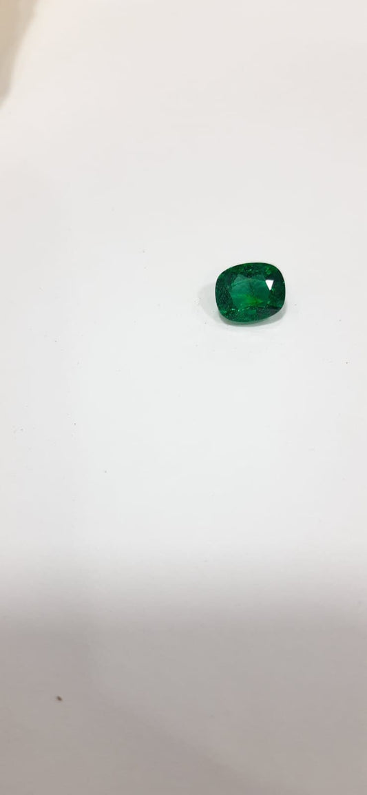 Zambia Green Emerald 2.71Ct Loose Gemstone For Ring Use Or Wedding Purpose Emerald Cut  Loose Gemstone, valentine Day gift